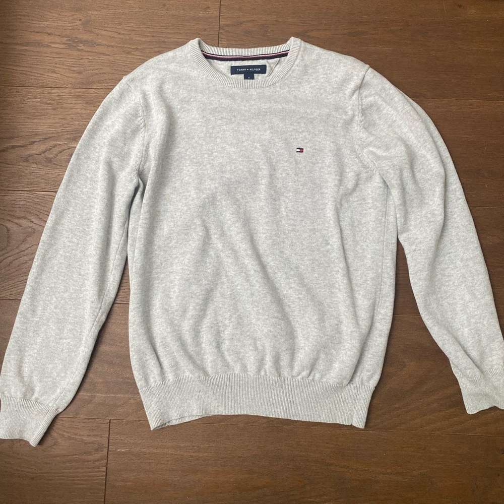 Tommy Hilfiger Soft Grey Jumper